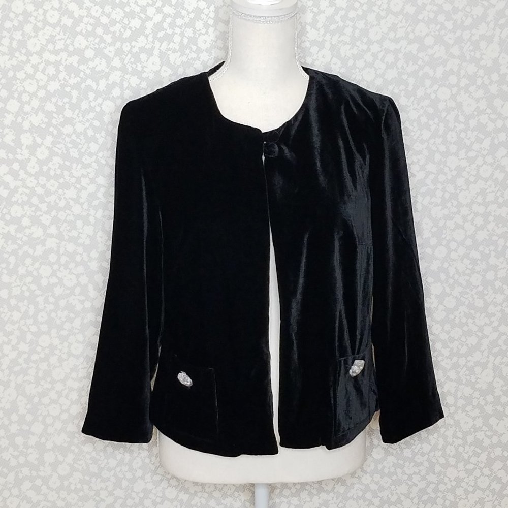 NWOT Vintage Spiegel Velvet Velour Jacket